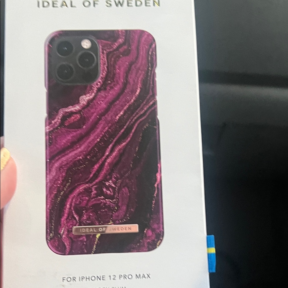 Ideal of Sweden Pink Marble iPhone 12 Pro Max Case